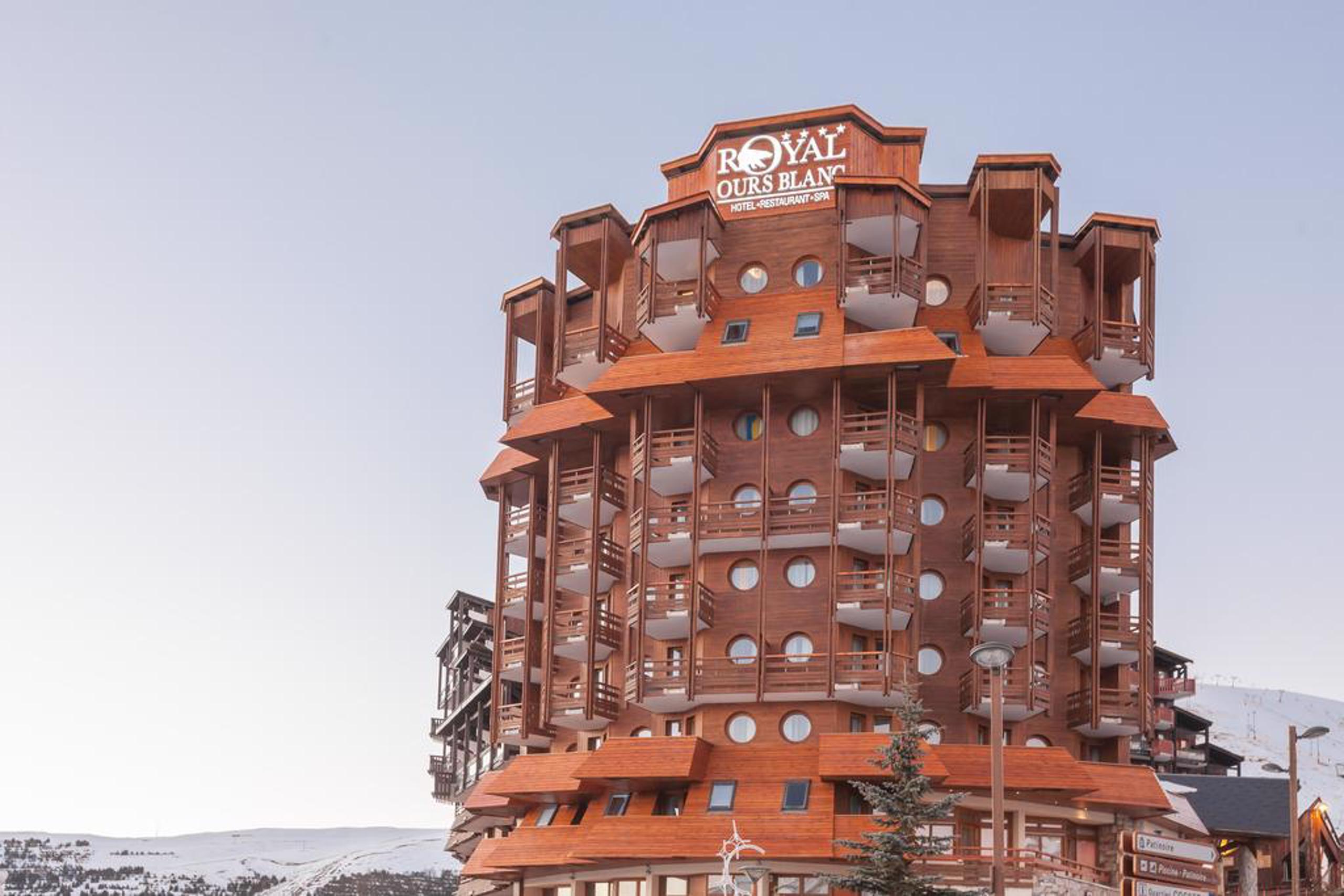 Royal Ours Blanc Boutique Hotel & Spa Alpe d'Huez Eksteriør billede